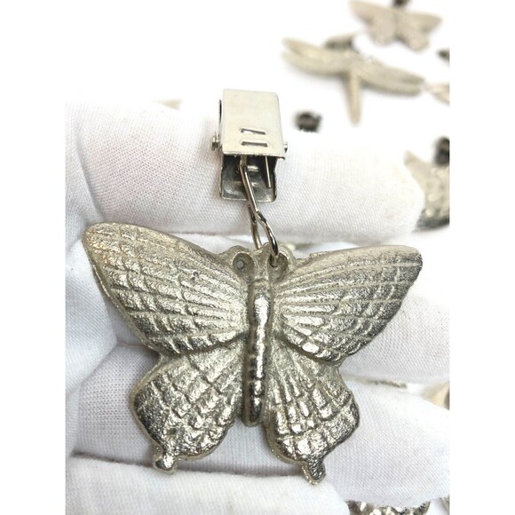 Tradewind Bay Tablecloth Weights Lot 16 Butterfly Dragonfly, Strawberries, Cow - Picture 11 of 16